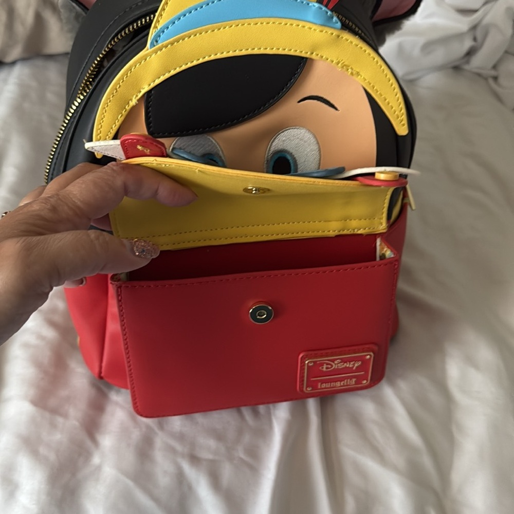 Loungefly Pinocchio donkey mini Backpack - Picture 6 of 14
